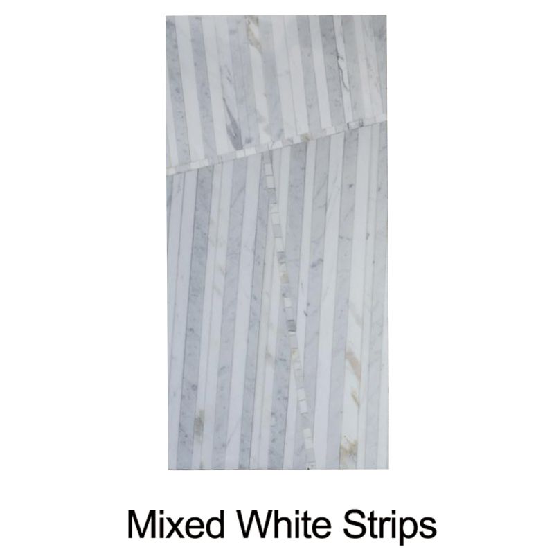 Mixed White Strips